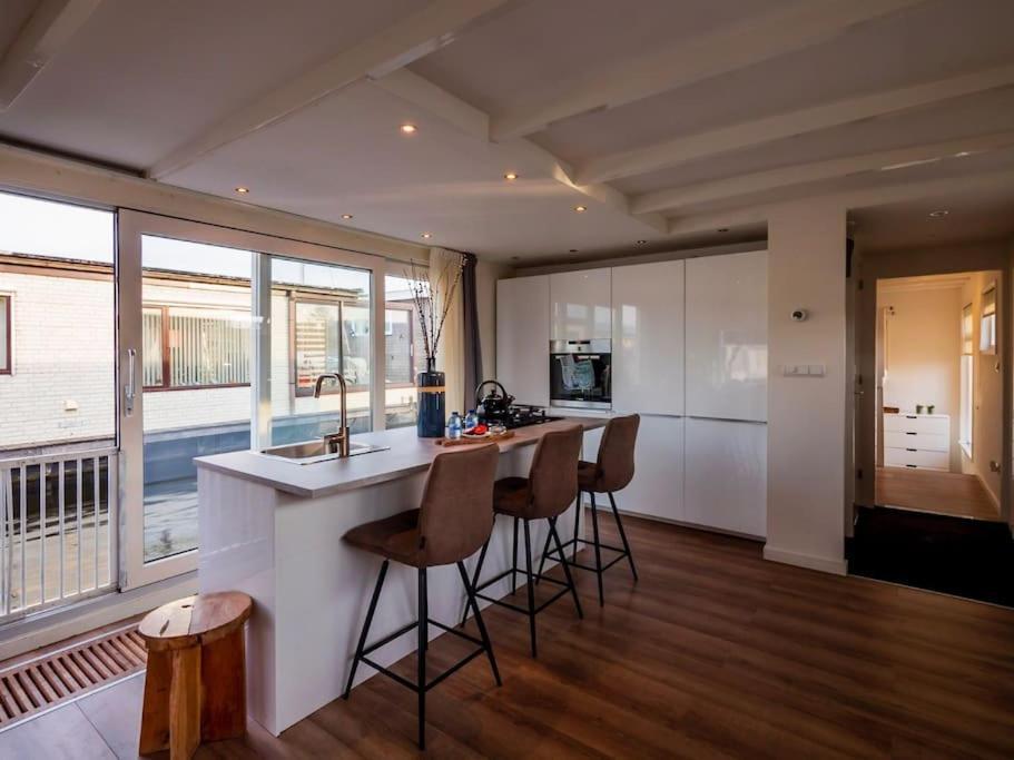 Quiet Waterloft Near Amsterdam And Schiphol Ws17 Hotell Aalsmeer Exteriör bild